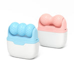 Double-Sided Dual Ice Roller Beauty Device, Household Cold Compress Roller, Lifting and De-Puffing Full-Body Massager—Blue