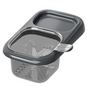 Sink Filter Drain Basket, Kitchen Wet/Dry Separation Food Residue Collector, Multi-function Storage Rack—Gray