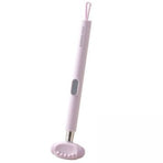 Retractable Double-Sided Back Scratcher, 2-in-1 TPR Itch Relief & Massage Hammer with Hanging Loop—Purple