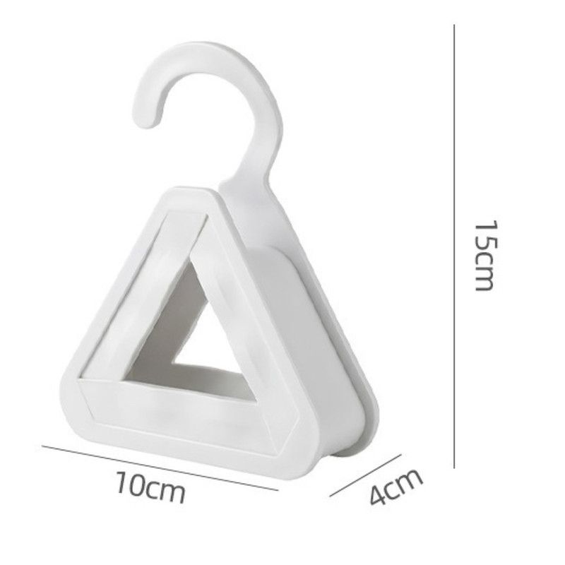 2-Pack Triangular No-Mark Bag Storage Hooks, Multi-Purpose Anti-Crease Hanger for Handbags, Scarves, and Ties—Purple