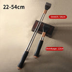 Dual Retractable Back Scratcher, Portable Self-Scratching Tool with Magnetic Massage Roller and Anti-Slip PP Claw - Yellow