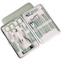 18Pcs Stainless Steel Manicure Set, Multi Functional Nail Clipper Cuticle Remover Kit for Home Beauty Care