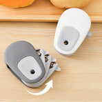 3-in-1 Retractable Portable Peeler,Magnetic-Multi-functional Fruit and Vegetable Peeling Tool —White