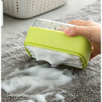 Multi-Function Soap Foaming Box with Roller, No-Rub Drain, Soap Storage Case, and Integrated Laundry Brush—Blue