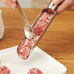 304 Stainless Steel Meatball Maker, Multi-size Paste Rice Ball Mold with Scoop for the Kitchen—Three Tubes