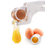 Handheld Egg Cracker Opener, Egg Yolk White Separator, Multi-functional Kitchen Egg Breaking Tool For Baking