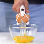 Handheld Egg Cracker Opener, Egg Yolk White Separator, Multi-functional Kitchen Egg Breaking Tool For Baking