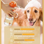 Electric Pet Foam Maker, One-Touch Foam Generator for Dog & Cat Shampoo, Pet Bath Foamer—Gray