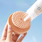 Semi-Automatic Facial Cleanser Foam Maker, Press-Style Foamer Bottle for Shampoo & Body Wash—Pink