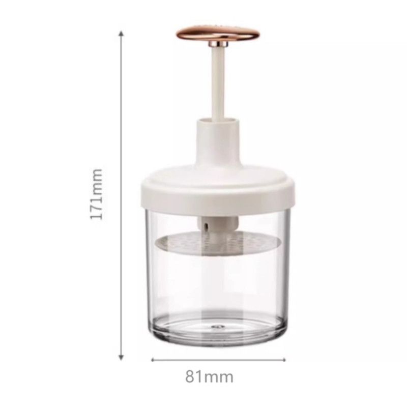 Semi-Automatic Facial Cleanser Foam Maker, Press-Style Foamer Bottle for Shampoo & Body Wash—Pink