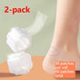 2-Pack Roll of Invisible Anti-Blister Stickers, Heel Wear-Resistant Pads, Waterproof Multi-Purpose Anti-Friction Tape—Transparent