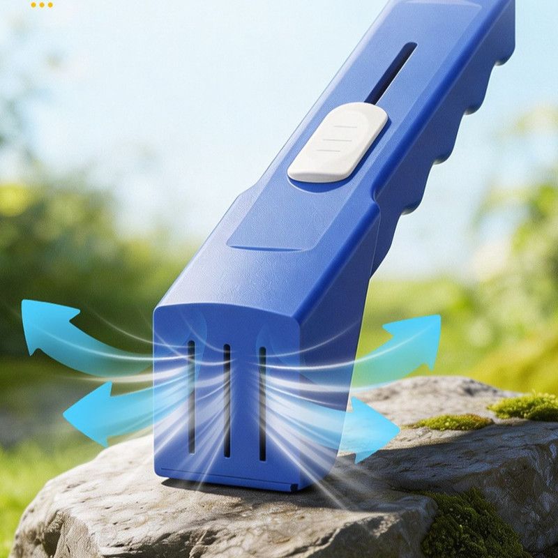 Handheld Insect Catcher Viewer, Kids' Outdoor Bug Box with Magnifier, Nature Science Catching Tool—Blue