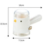Quantitative Salt Shaker, Press-Type Seasoning Bottle, Dustproof and Moisture-Proof Kitchen Spice Container—White
