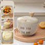 Hand-Crank Fruit & Vegetable Spinner, Manual Salad Dryer, Kitchen Washing and Draining Basket—Gray