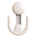 1 piece, Retractable Suction Cup Slipper Rack, No-Drill Wall-Mount Slipper Hook