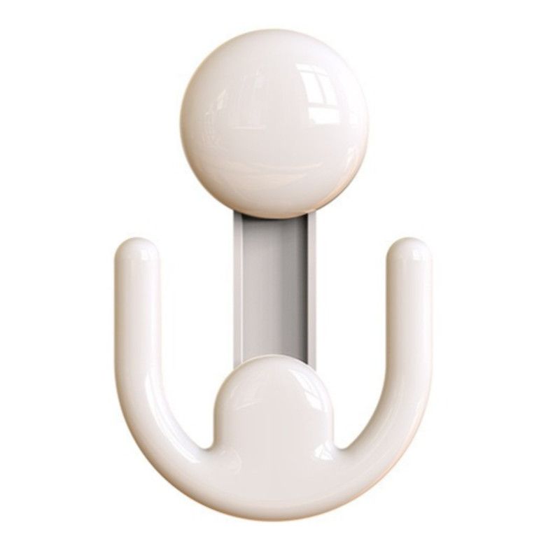 1 piece, Retractable Suction Cup Slipper Rack, No-Drill Wall-Mount Slipper Hook