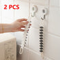 2‑Piece Flexible Gap Cleaning Brush Multi‑Purpose Soft Bristle Brush for Kitchen Bathroom Faucet