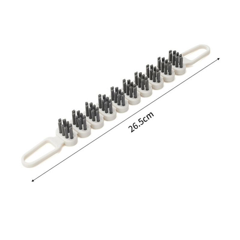 2‑Piece Flexible Gap Cleaning Brush Multi‑Purpose Soft Bristle Brush for Kitchen Bathroom Faucet