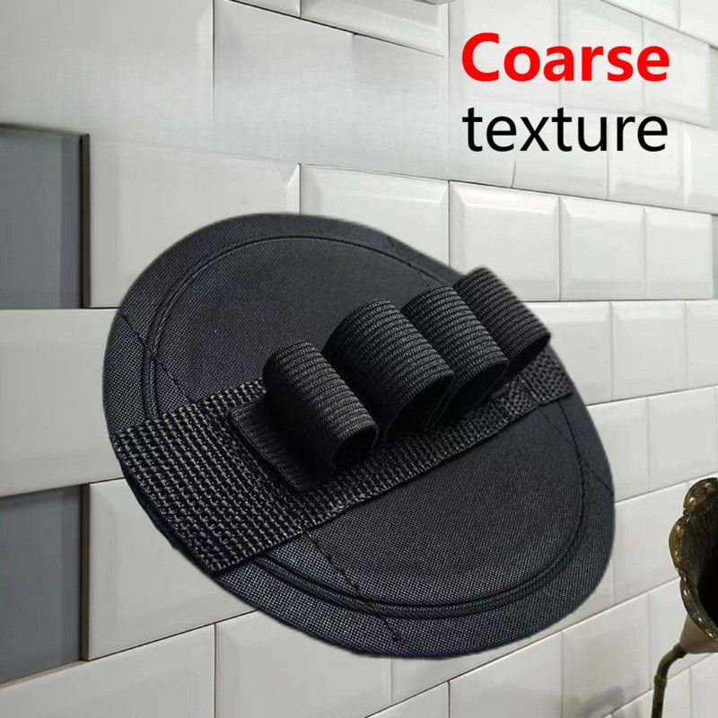 Finger-Loop Exfoliating Bath Disc, Painless Dead Skin Remover Body Scrubber—Coarse Texture