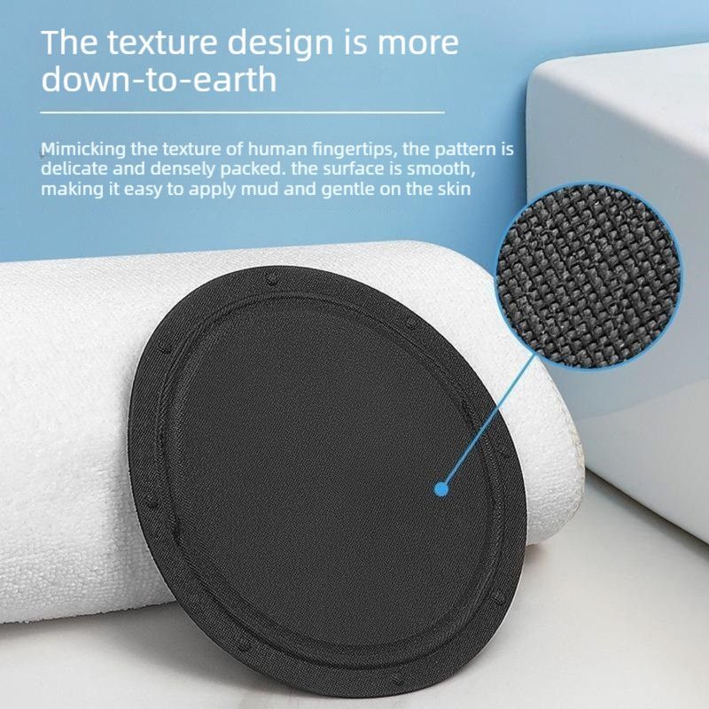 Finger-Loop Exfoliating Bath Disc, Painless Dead Skin Remover Body Scrubber—Fine Texture