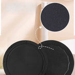 Finger-Loop Exfoliating Bath Disc, Painless Dead Skin Remover Body Scrubber—Fine Texture
