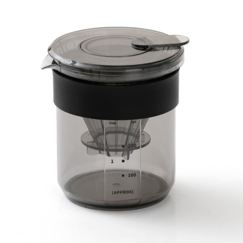 Outdoor Camping 3-in-1 Pour-Over Coffee Set, Portable Travel Coffee Cup