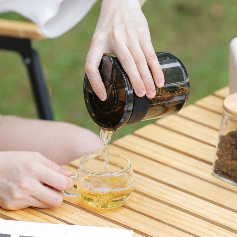 Outdoor Camping 3-in-1 Pour-Over Coffee Set, Portable Travel Coffee Cup
