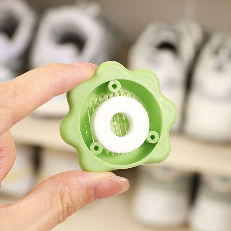 Sunflower Deodorant Balls, Solid Freshener for Shoe Cabinet and Wardrobe Odor Removal—Gray