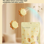 Sunflower Deodorant Balls, Solid Freshener for Shoe Cabinet and Wardrobe Odor Removal—Yellow