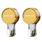 2-Piece Vacuum Suction Cup Hook, No-Drill, Removable, Mark-Free Hook for Bathroom and Kitchen Walls—Yellow