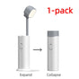 Retractable Folding Desk Lamp Flashlight Rechargeable LED Eye‑Caring Reading Light With Phone Holder