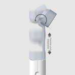 Retractable Folding Desk Lamp Flashlight Rechargeable LED Eye‑Caring Reading Light With Phone Holder