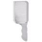 Arc Gradient Hair Cutting Comb, V-Shape Barber Flat Top Comb, Men's Styling and Positioning Comb—Gray