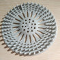 Silicone Anti-clog Filter Cover, Bathroom Drain Hair Catcher, Kitchen Sink Drain Strainer—Light Gray