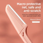 Folding Eyebrow Razor , Anti-scratch Brow Shaper, 3 Pack Makeup Tool