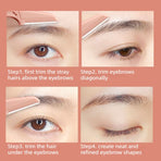 Folding Eyebrow Razor , Anti-scratch Brow Shaper, 3 Pack Makeup Tool
