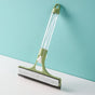 3-in-1 Spray Squeegee, Household Cleaner with Built-in Spray Bottle, Silicone Water Wiper—Light Green