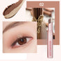 Dual Color Gradient Eyeshadow Stick, Waterproof and Sweat-Proof Shimmer Eye Shadow Pencil—Coffee Brown