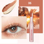Dual Color Gradient Eyeshadow Stick, Waterproof and Sweat-Proof Shimmer Eye Shadow Pencil—Rose Gold