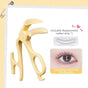 Frameless Wide-Angle Eyelash Curler, Portable Long-Lasting Natural Lash Curler - Yellow