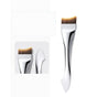 Double-ended Fish Tail Foundation Brush, Flat Ultra-thin Makeup & Mask Applicator