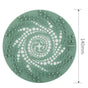 Silicone Drain Hair Catcher, Bathroom Sink Drain Strainer Cover—Green