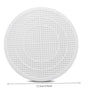 Cuttable Round Drain Hair Filter Screen, Bathroom Sewer Anti-clogging Filter Sheet