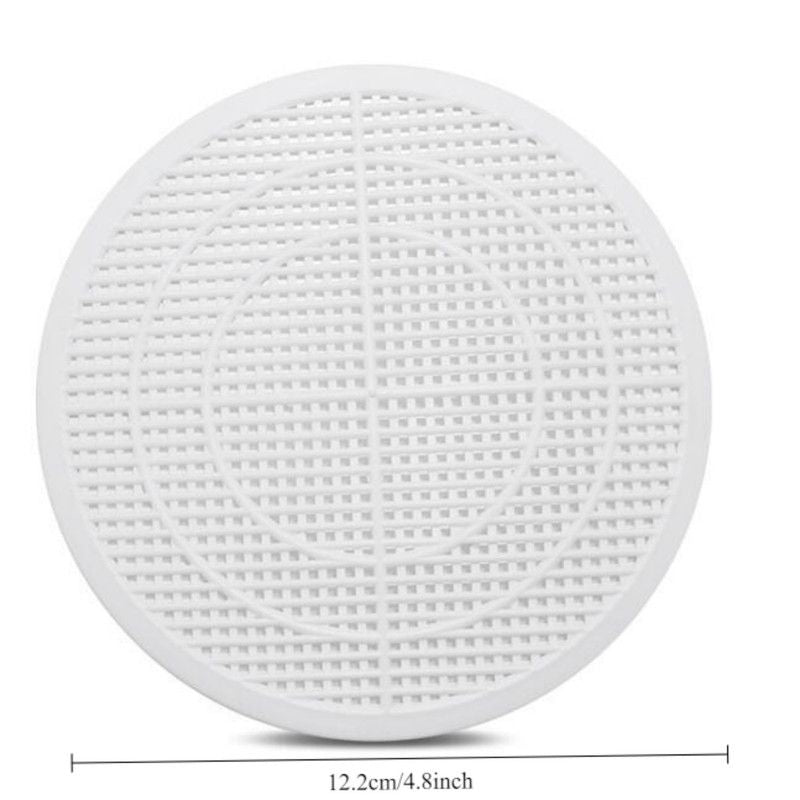 Cuttable Round Drain Hair Filter Screen, Bathroom Sewer Anti-clogging Filter Sheet