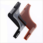 Men's Beard Shaping Template Comb, Beard Contour Styling Tool—Transparent