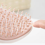 Women's Comb, Hollow Massage Comb, Volume Hair Styling Comb—Green