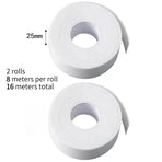 Collar Sweat Absorbent Pads, Disposable Invisible Neckline Anti-Dirt Liner—8 meters, 2-pack