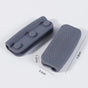 Silicone Pot Handle Cover, Heat-Resistant Pot Grip Protector for Cast Iron Pots—1 Pair—Gray