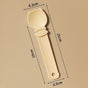 Cat Treat Spoon, Squeezer for Cat Puree Snacks, Cat Strip Feeding Spoon—Beige