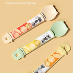Cat Treat Spoon, Squeezer for Cat Puree Snacks, Cat Strip Feeding Spoon—Beige